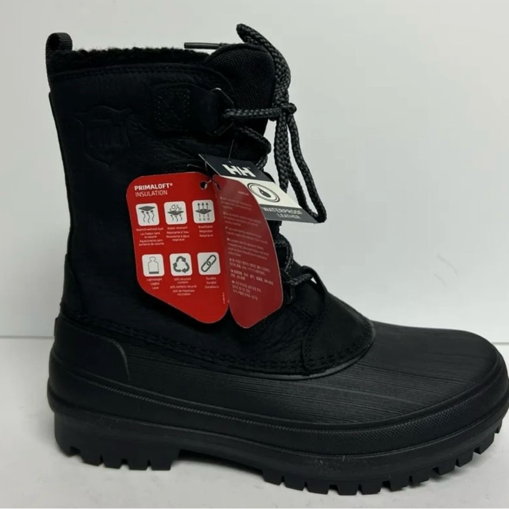 Helly Hansen Women's Varanger Primaloft Boots Black Size 7 M